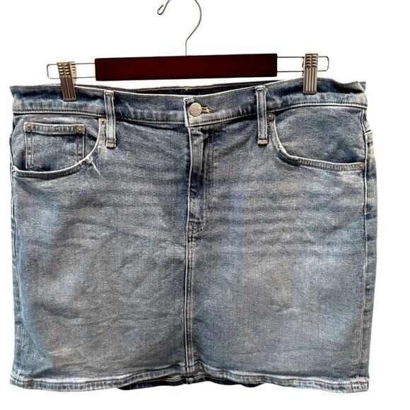 J. Crew Dresses & Skirts - J. Crew Classic Blue Denim Skirt Size 14